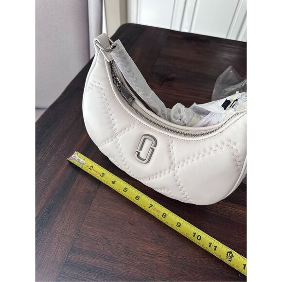 Beautiful authentic Marc Jacobs quilted curve bag in cotton - Picture 11 of 16